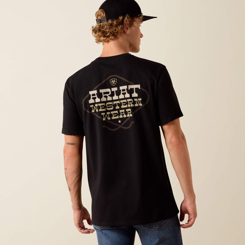 Ariat Country and Western Lockup Classic Fit T-Shirt