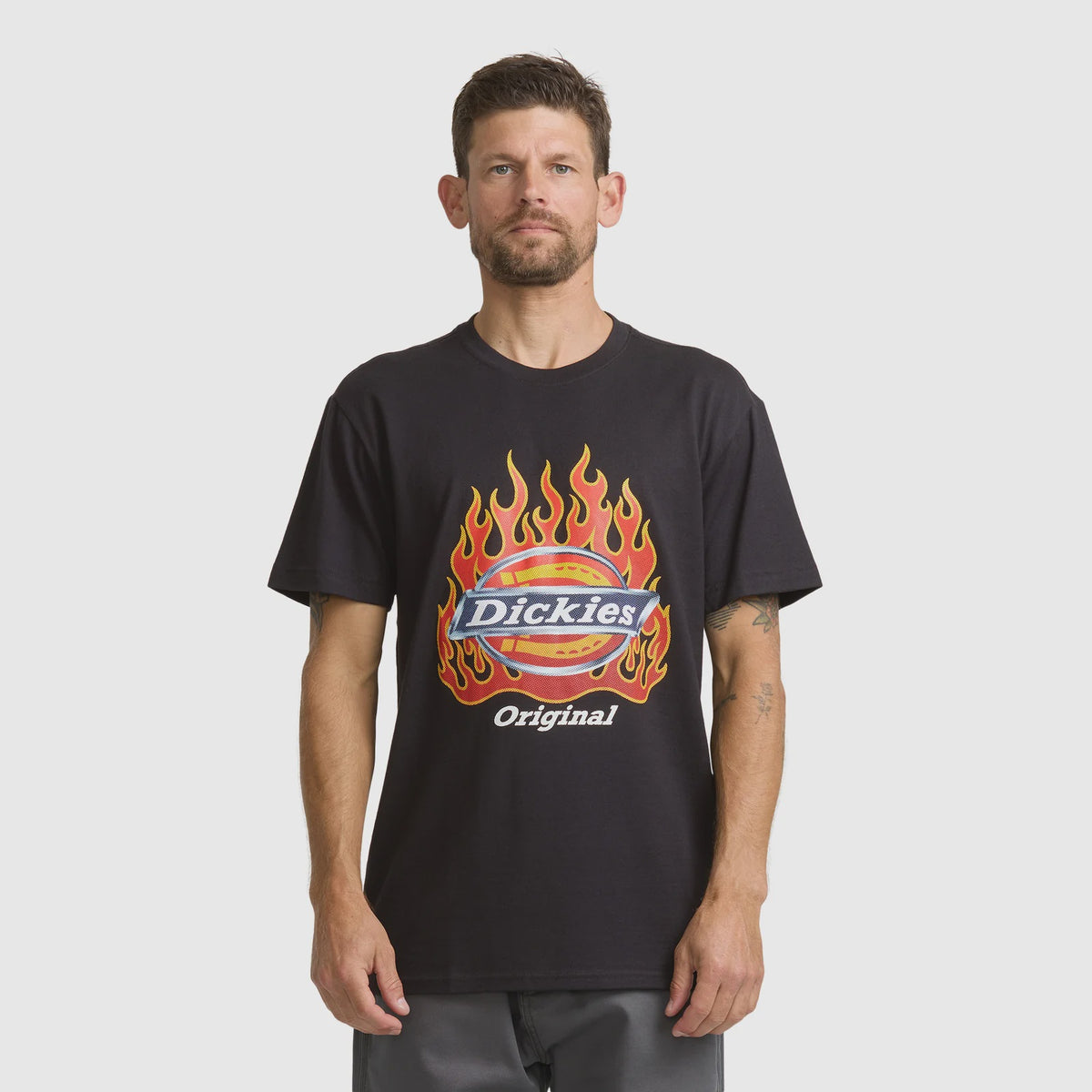 Dickies Flame Logo Short Sleeve T-Shirt