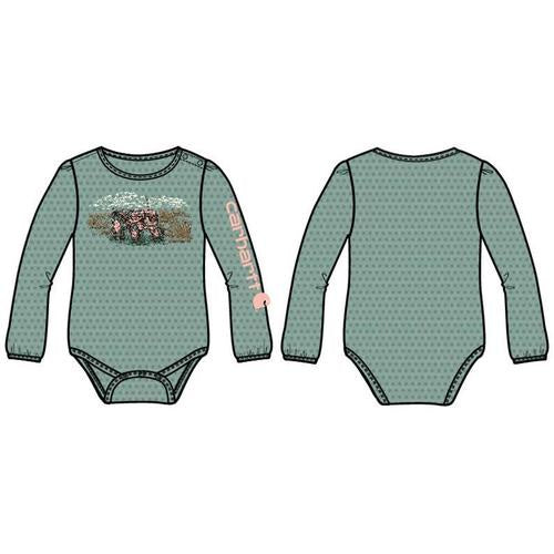 Carhartt Kids Long Sleeve Harvest Bodysuit