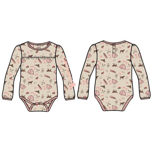 Carhartt Kids Long Sleeve Camping Bodysuit