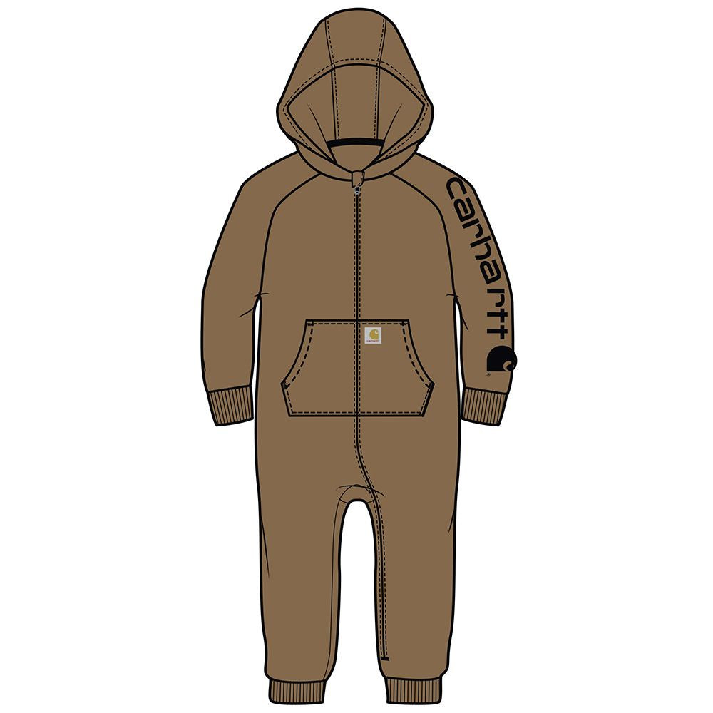 Carhartt Kids Infant Fleece Zip Front Coveralls