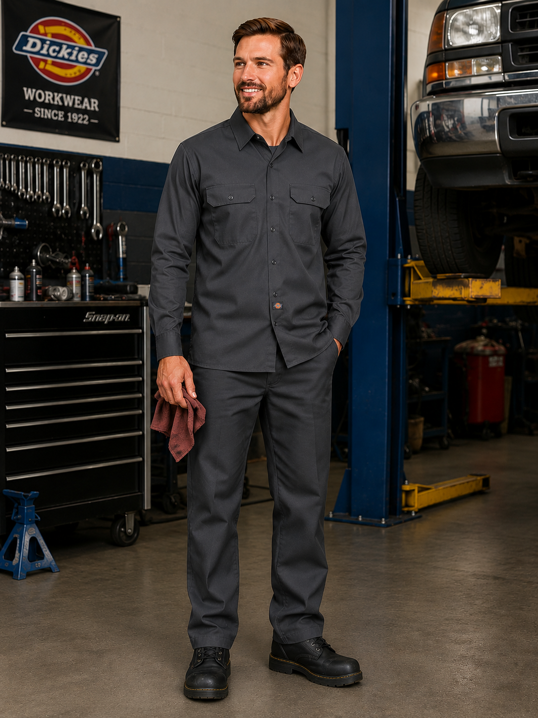 Dickies 574 Long Sleeve Work Shirt