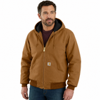 Carhartt Loose Fit Firm Duck Insulated Active Jacket - J140