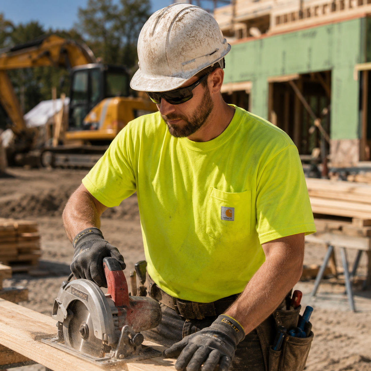 Carhartt K87 Loose Fit Workwear T-Shirt - Core Colors