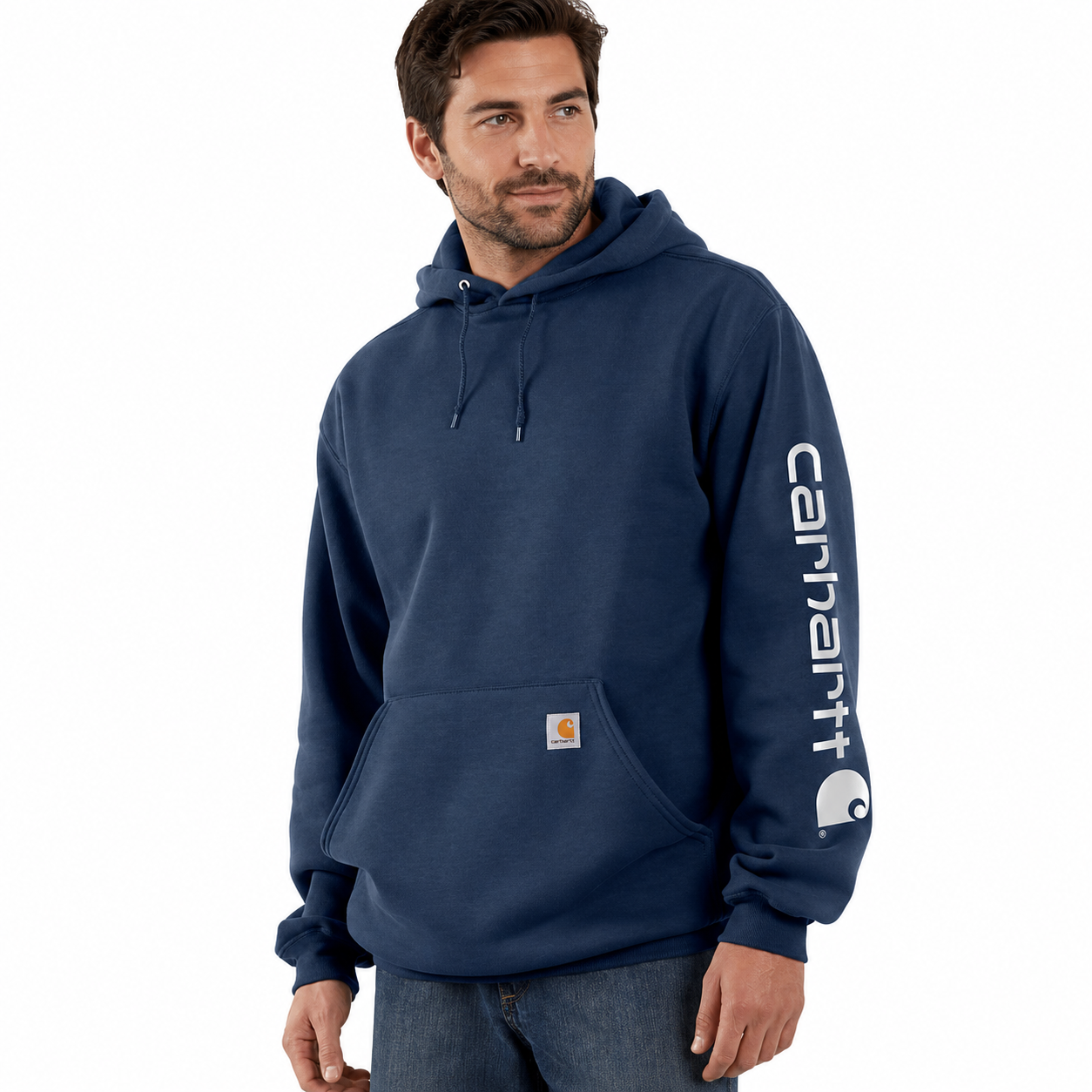 Carhartt Loose Fit Midweight Logo Sleeve Graphic Sweatshirt - K288