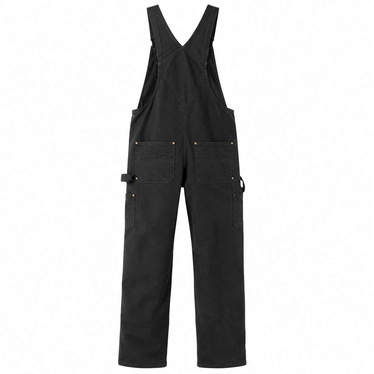 Carhart Relaxed Fit Duck Bib Overall - BLACK