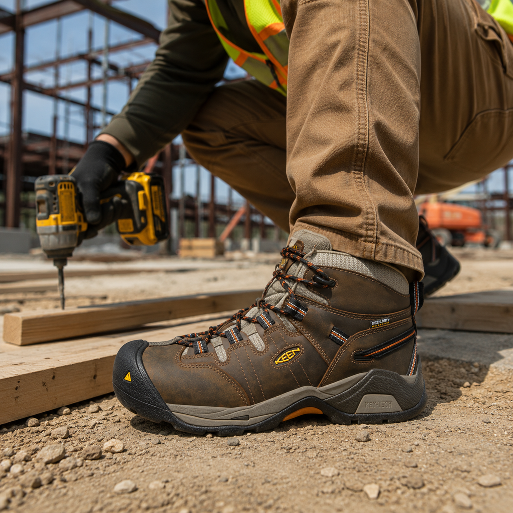 Keen Detroit XT Mid Soft Toe Work Boot