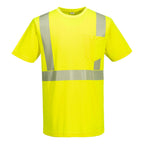 Portwest Hi-Vis Lightweight T-Shirt Segmented Tape