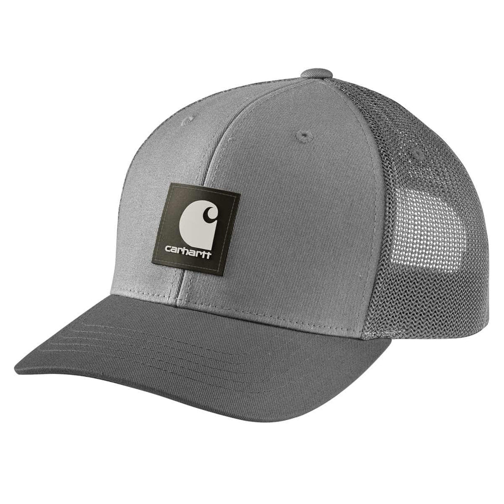 Carhartt Rugged Flex™ Oakland Rubber Patch Cap — Asphalt, product view