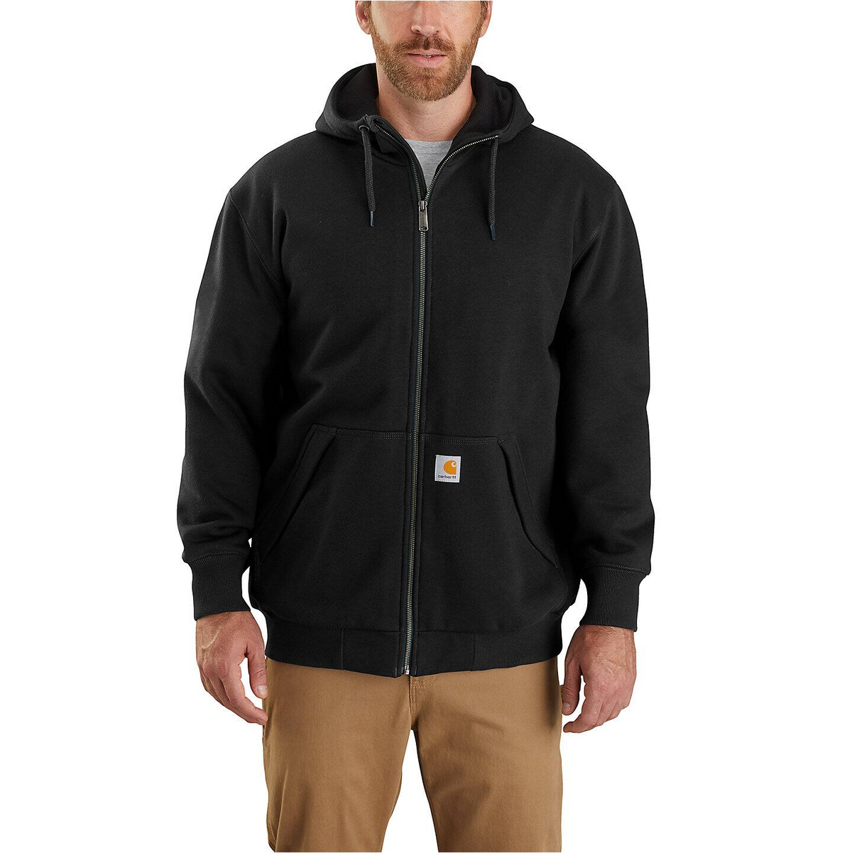 Carhartt Rain Defender® Loose Fit Midweight Thermal-Lined Full-Zip Sweatshirt