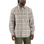Carhartt Loose Fit Heavyweight Flannel Long-Sleeve Plaid Shirt - 106356