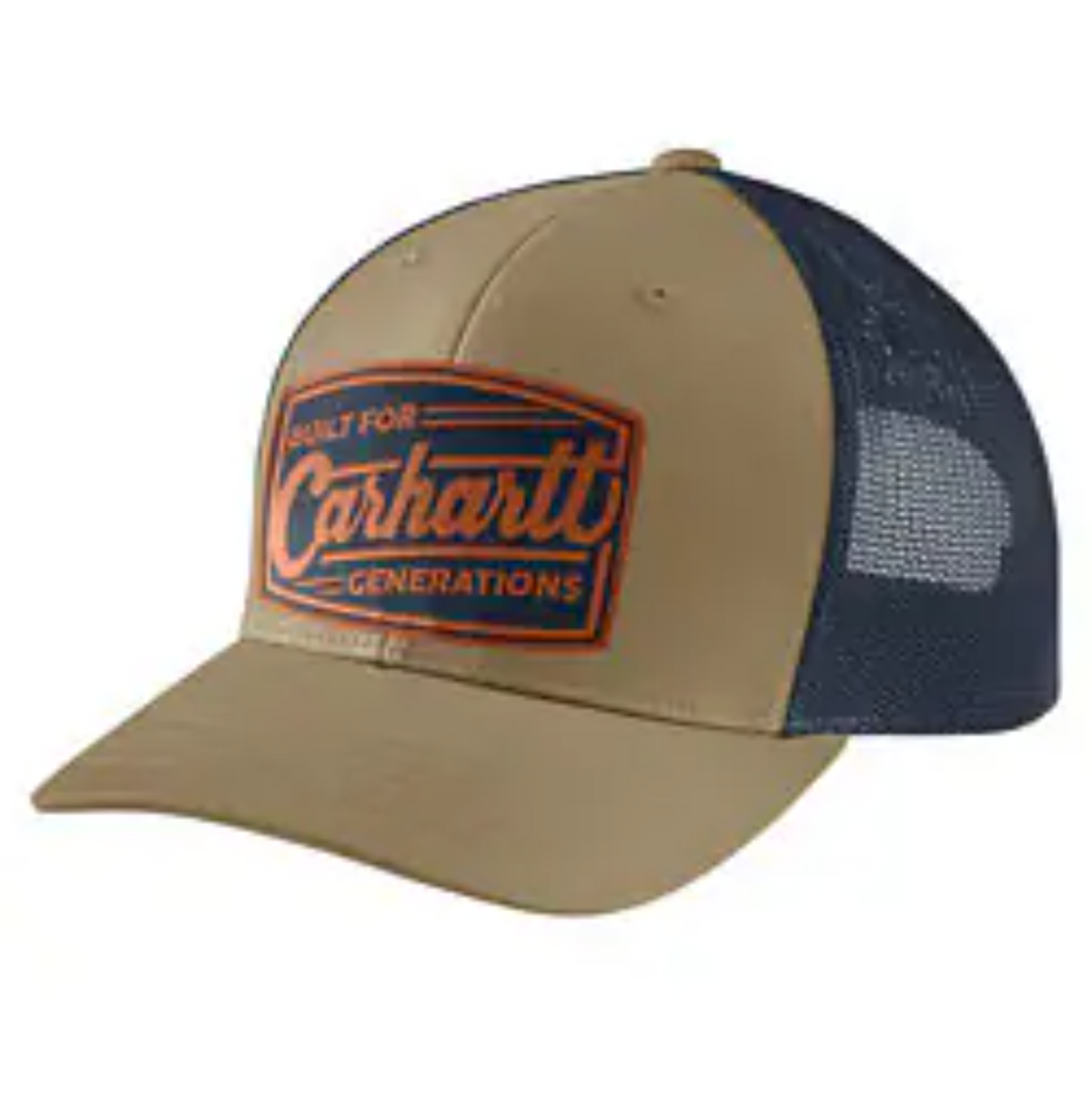 Carhartt Canvas Mesh-Back Built Patch Cap
