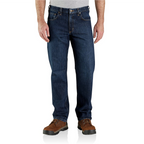 Carhartt Men's Jean - Relaxed Fit - 100% Cotton Denim