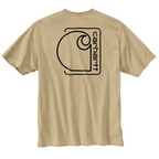 Carhartt Relaxed Fit Lightweight Short-Sleeve Pocket C Graphic T-Shirt