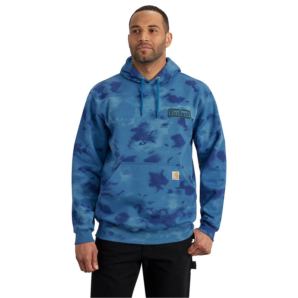 Carhartt Loose Fit Midweight Watercolor Camo Graphic Sweatshirt