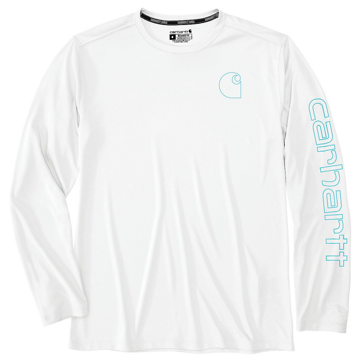 Carhartt Force Sun Defender™ Lightweight Long-Sleeve Logo Graphic T-Shirt