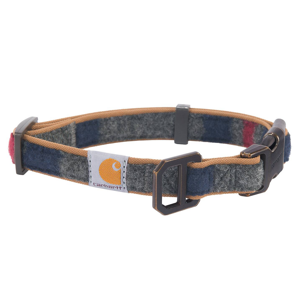 Carhartt Nylon Duck Blanket Stripe Dog Collar