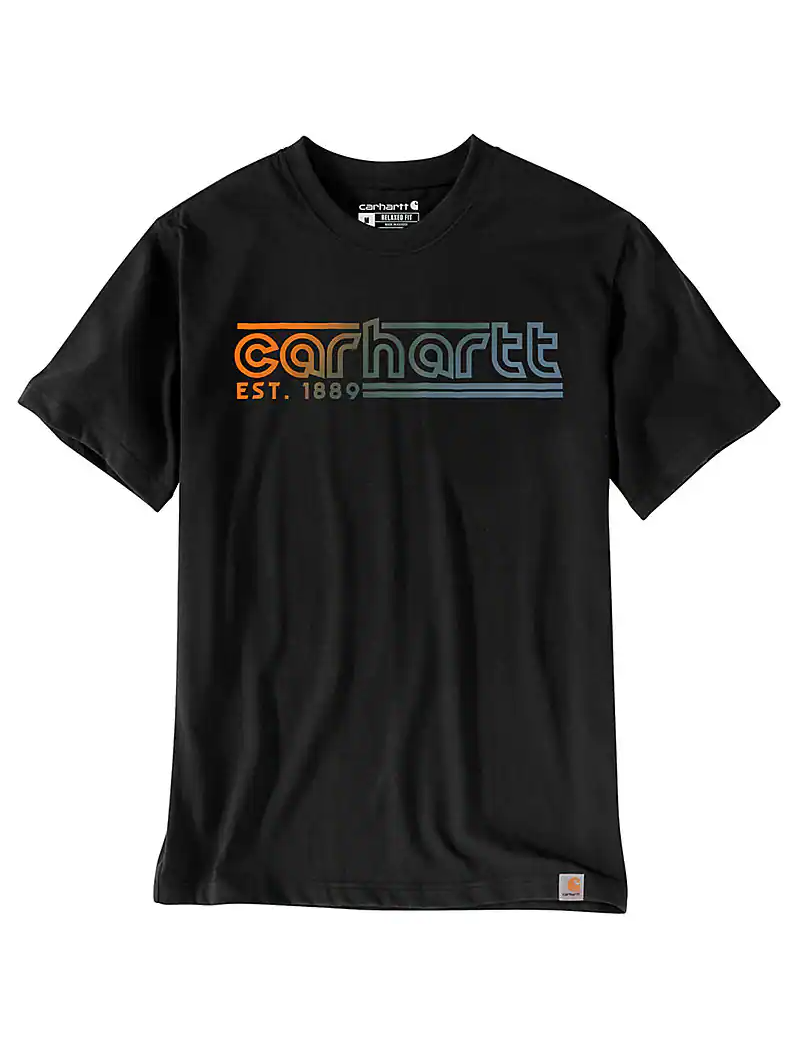 Carhartt Relaxed Fit Lightweight Short-Sleeve Logo Graphic T-Shirt
