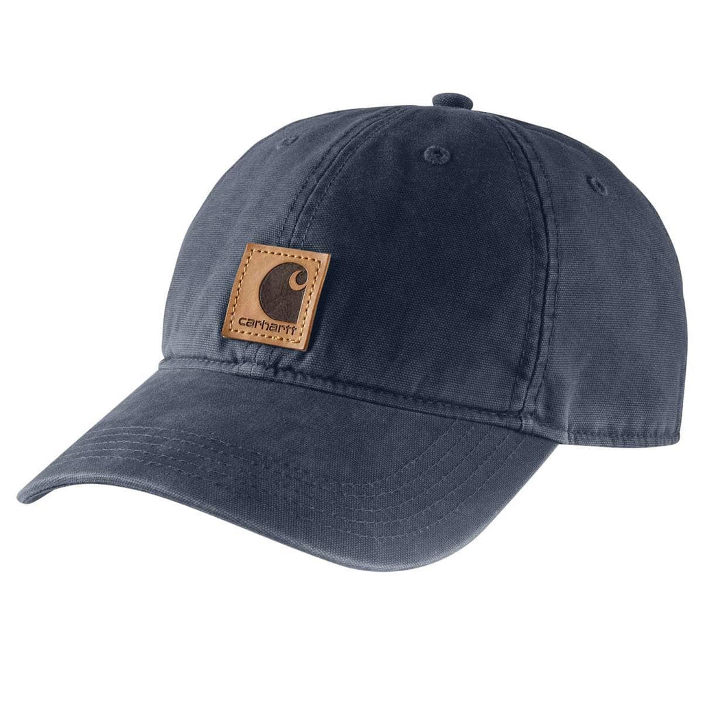 Carhartt Odessa Leatherette Cap — 412-Navy, manufacturer product image