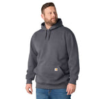Carhartt Paxton Heavyweight Hooded Sweatshirt — 026-Carbon Heather, manufacturer product photo