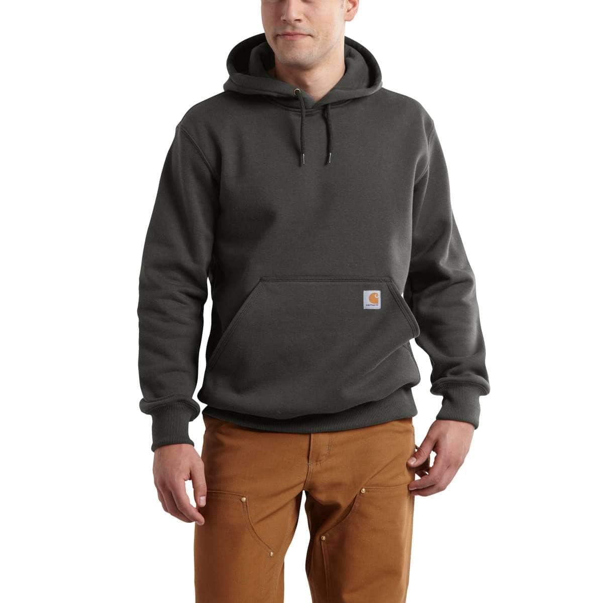 Carhartt Paxton Heavyweight Hooded Sweatshirt — 306-Peat, manufacturer product photo