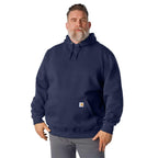 Carhartt Paxton Heavyweight Hooded Sweatshirt — 472-New Navy, manufacturer product photo