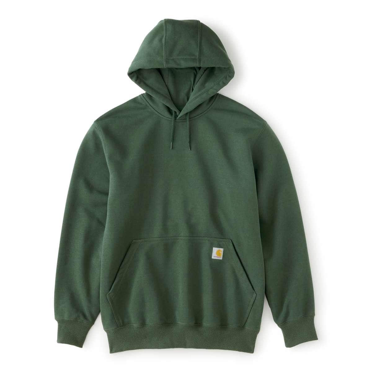 Carhartt Paxton Heavyweight Hooded Sweatshirt — G15-Forestry Green, manufacturer product photo