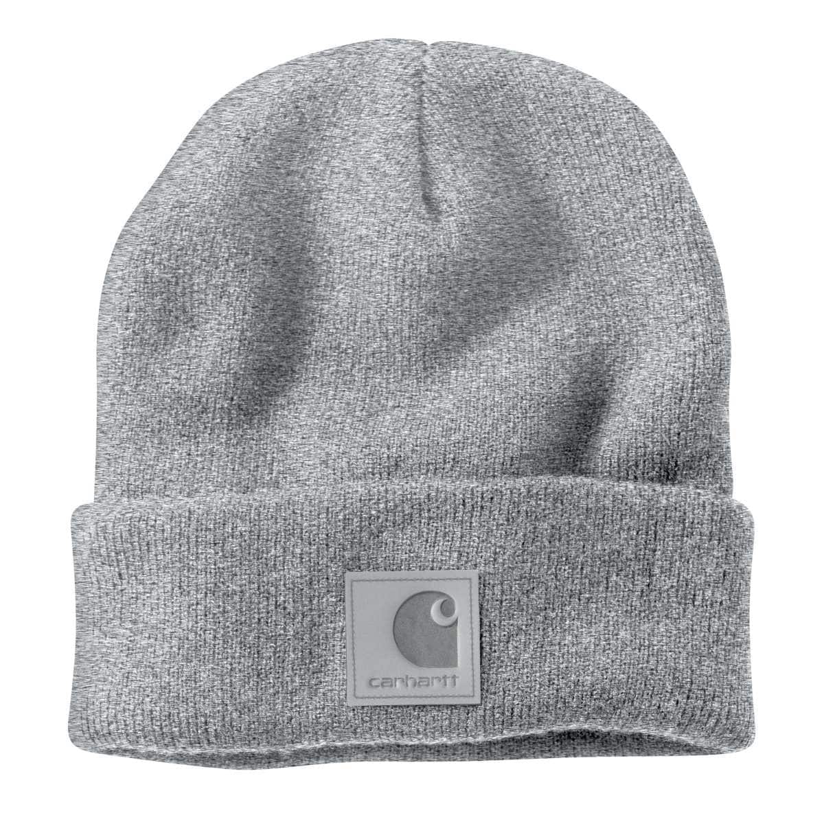 Carhartt Tonal Patch Beanie — EC5-Heather Gray/Gray, manufacturer product photo