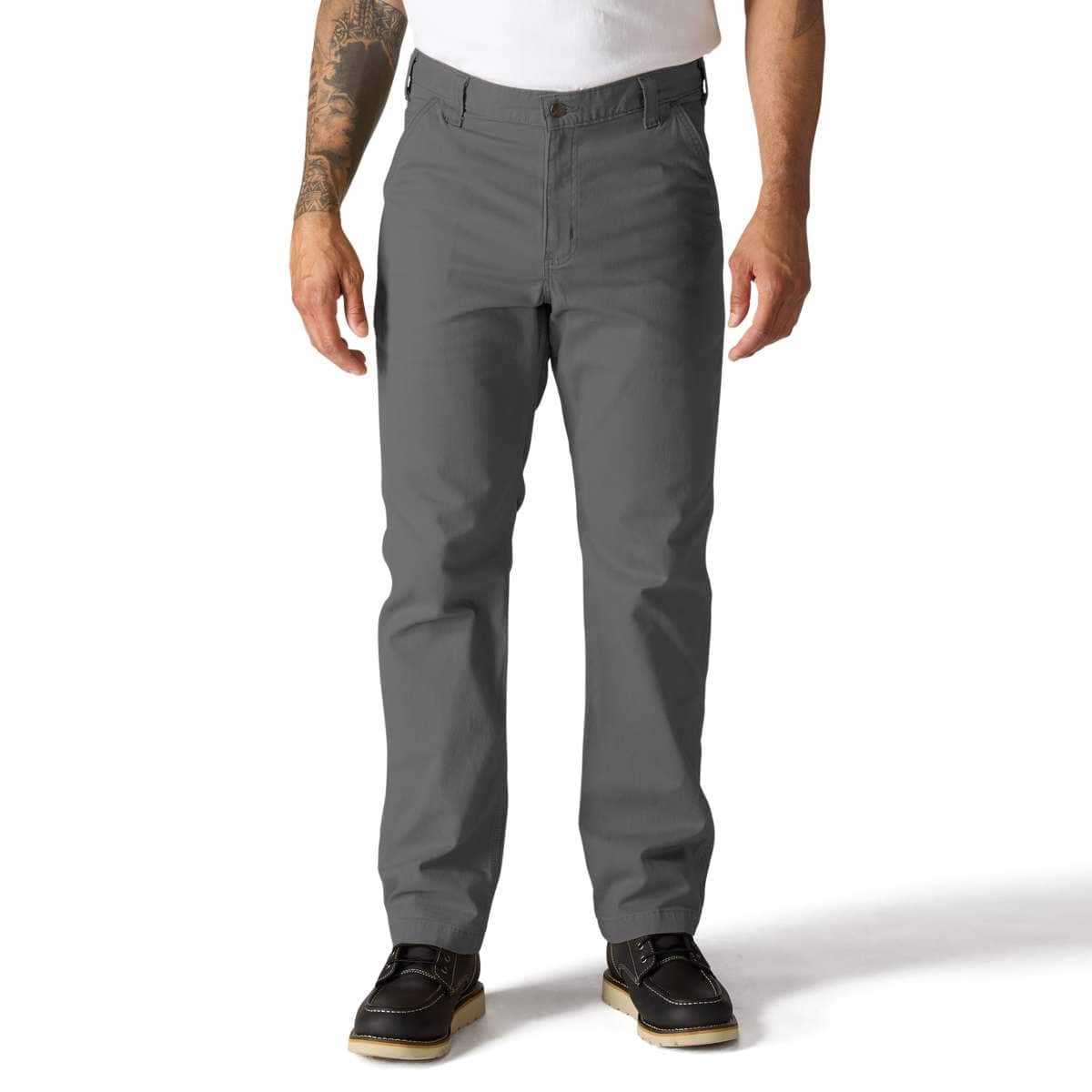 Carhartt Rugged Flex Rigby Dungaree — 039-Gravel, manufacturer product image