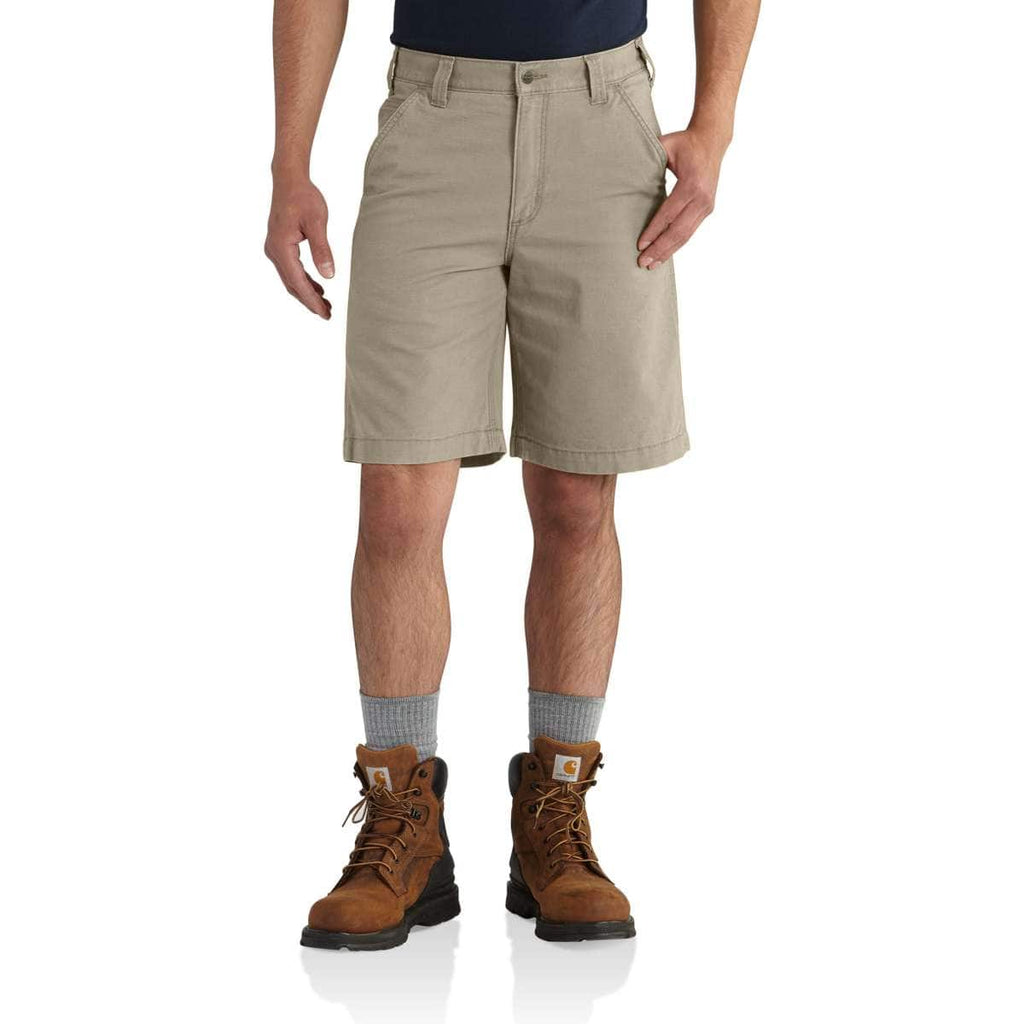 Carhartt Rugged Flex® Relaxed Fit Canvas Work Short — Tan-232, manufacturer product photo