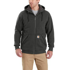 Carhartt Rockland Sherpa Lined Hooded Sweatshirt — 306-Peat, manufacturer product photo