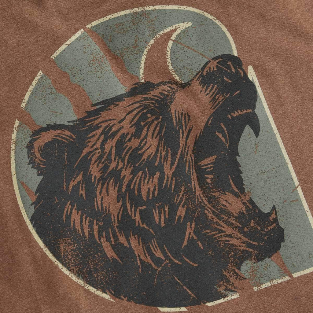 Carhartt Irvine Bear T-Shirt — RC8-Red Duck Heather, additional manufacturer view