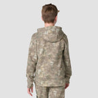 Carhartt Long-Sleeve Faded Camo Sweatshirt — CR39-Faded Camo, back