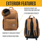 Carhartt 28L Dual-Compartment Backpack — Carhartt Brown, additional manufacturer view