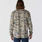 Carhartt Relaxed Fit Heavyweight Long-Sleeve Pocket Camo Logo Graphic T-Shirt — GM5-Khaki Vintage Camo, additional manufacturer view