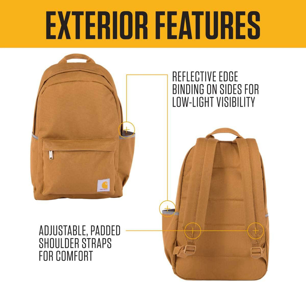 Carhartt 21L Classic Backpack — Carhartt Brown, additional manufacturer view
