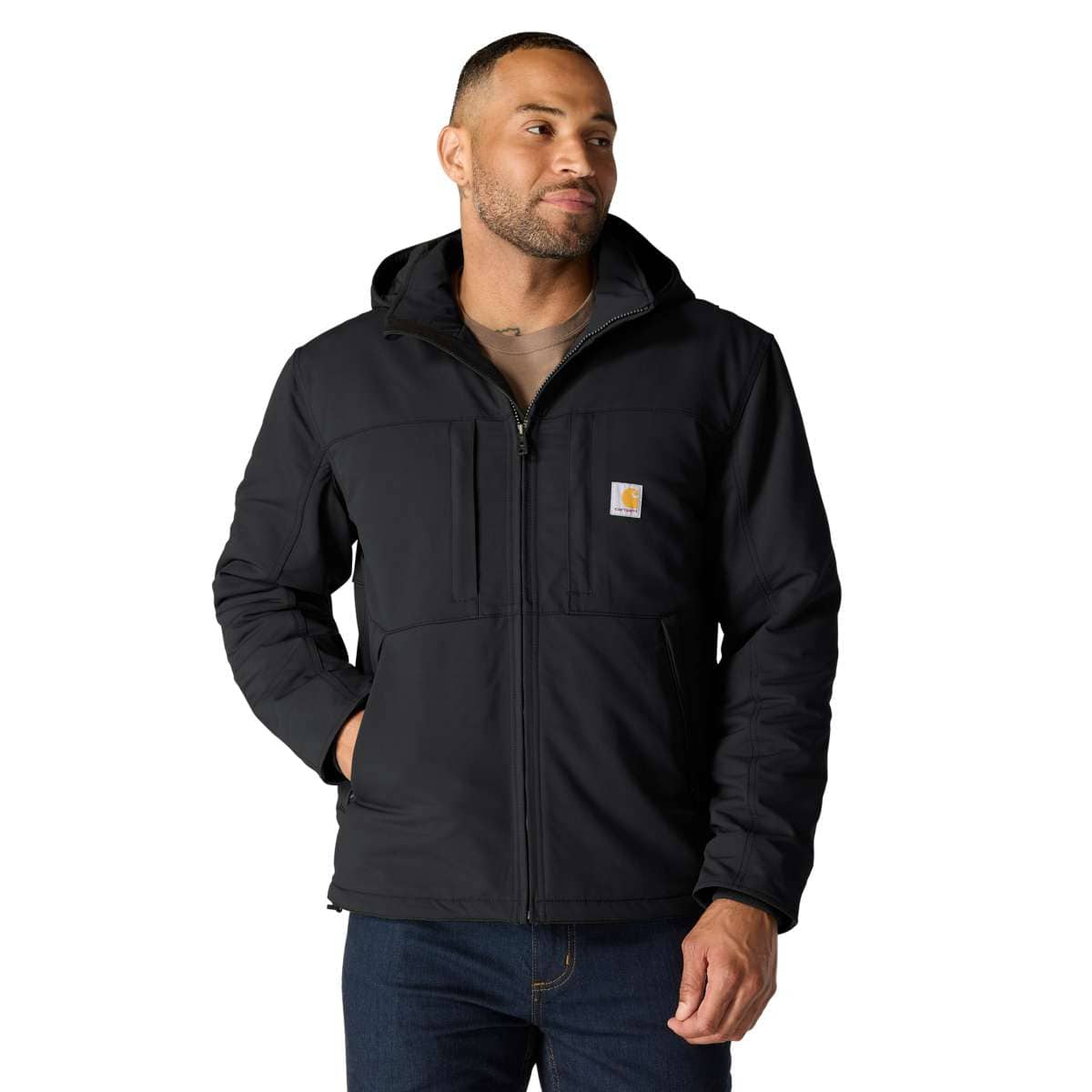 Carhartt Camden Cryder Jacket — Black, manufacturer product photo