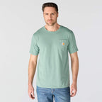 Carhartt Irvine Relaxed Frontiers T-Shirt — Green Slate, additional manufacturer view