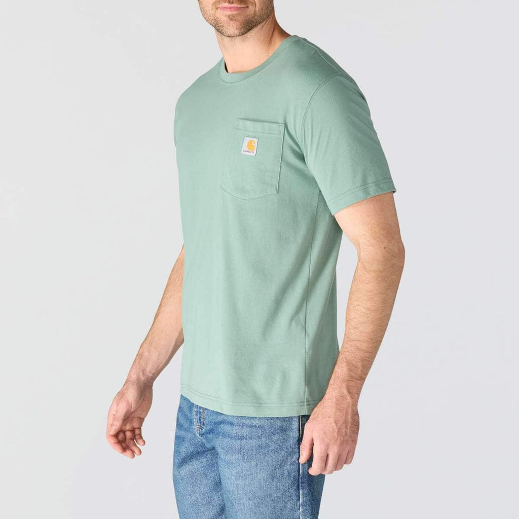 Carhartt Irvine Relaxed Frontiers T-Shirt — Green Slate, additional manufacturer view