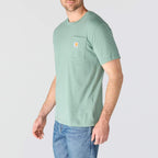 Carhartt Irvine Relaxed Frontiers T-Shirt — Green Slate, additional manufacturer view