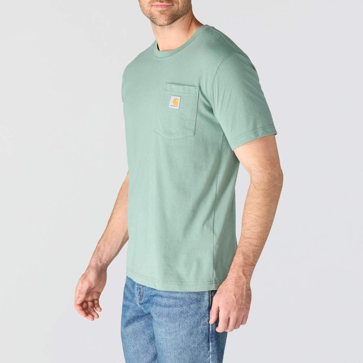 Carhartt Irvine Relaxed Frontiers T-Shirt — Green Slate, additional manufacturer view
