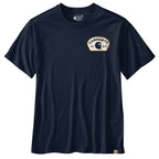 Carhartt Relaxed Fit Lightweight Short-Sleeve 1889 Graphic T-Shirt — I26-Navy, additional manufacturer view