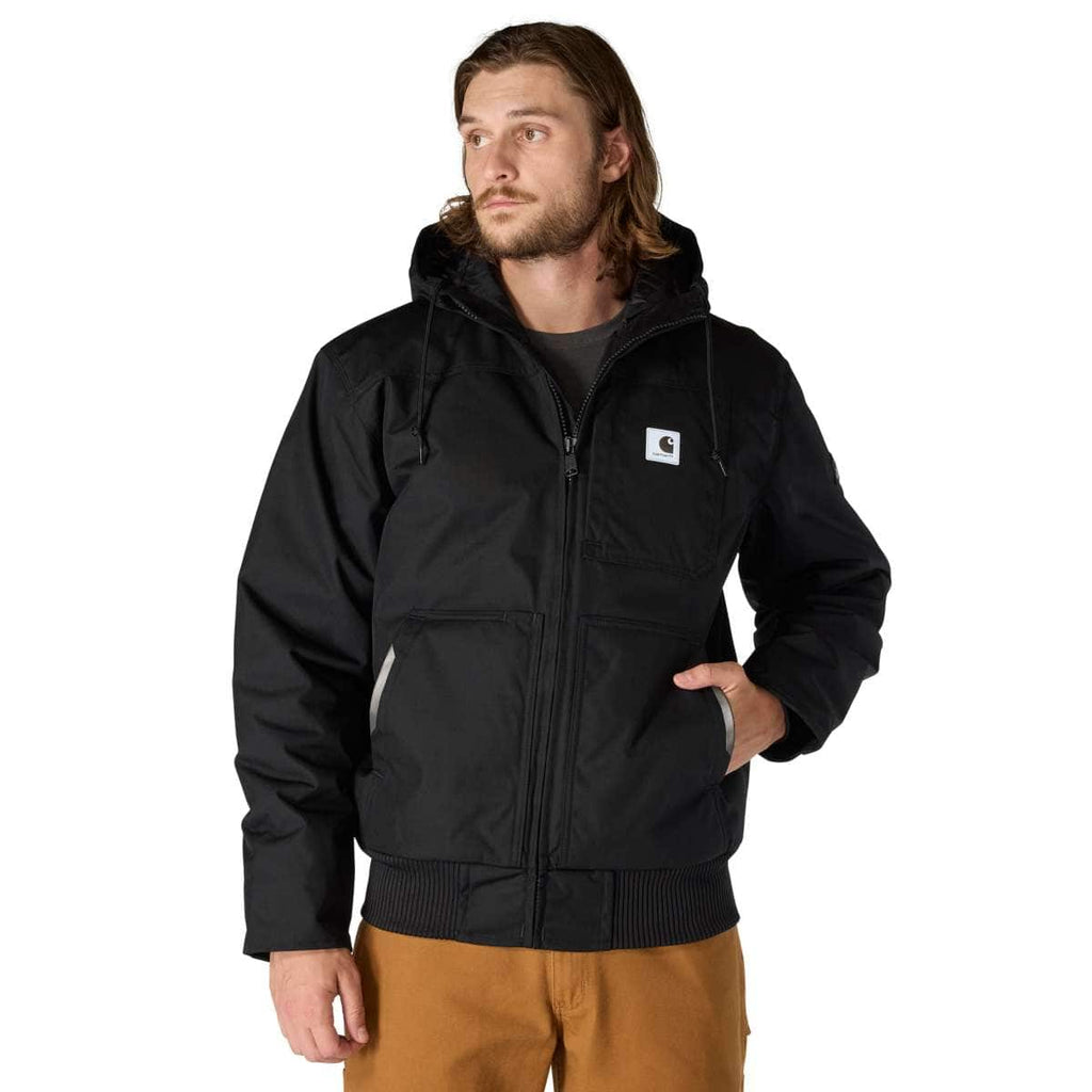 Carhartt Yukon Extremes Loose Fit Insulated Coat — Black, manufacturer product photo