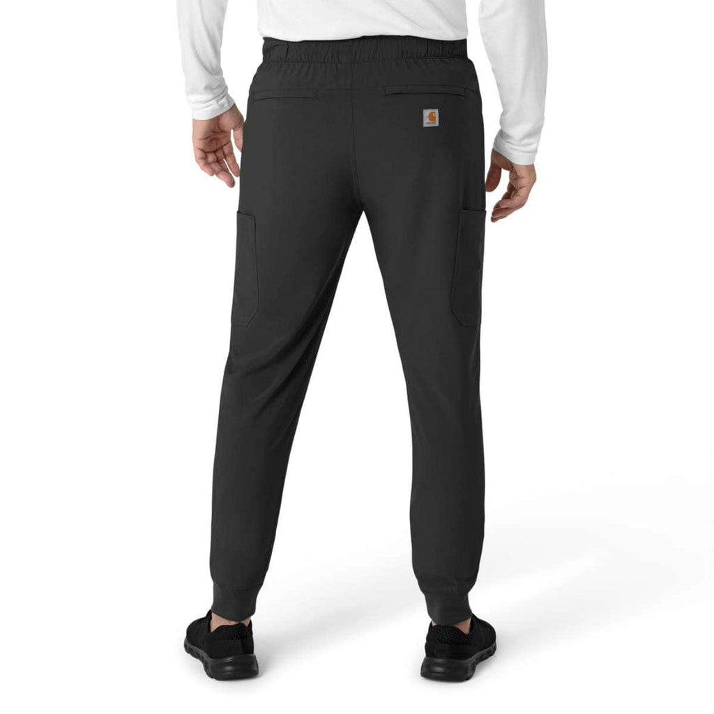 Carhartt Force Cross-Flex Men's Jogger Scrub Pant — Black, additional manufacturer view