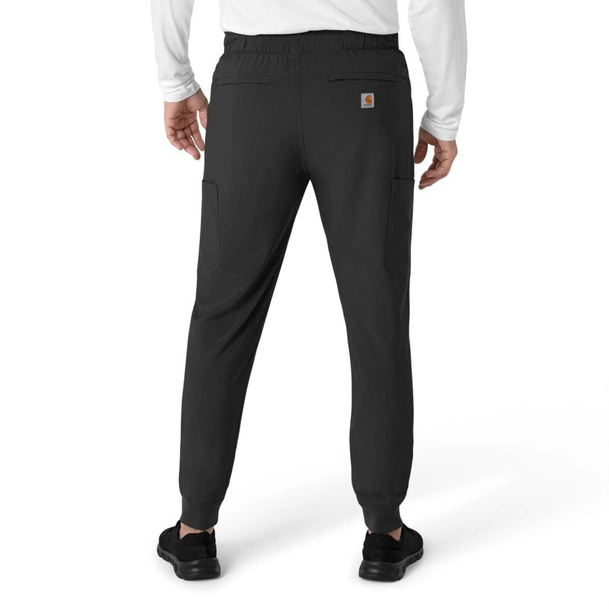 Carhartt Force Cross-Flex Men's Jogger Scrub Pant — Black, additional manufacturer view