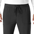 Carhartt Force Cross-Flex Men's Jogger Scrub Pant — Black, additional manufacturer view