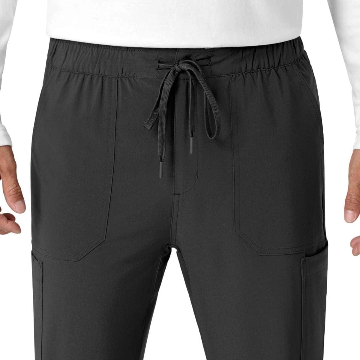 Carhartt Force Cross-Flex Men's Jogger Scrub Pant — Black, additional manufacturer view
