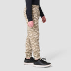 Carhartt Kids Fleece Sand Camo Logo Sweatpant (Child) — Sand-CT57, side