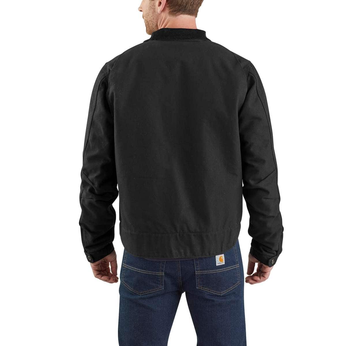 Carhartt Relaxed Fit Duck Blanket-Lined Detroit Jacket — Black, additional manufacturer view