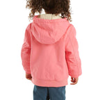 Carhartt Kids Infant Canvas Active Jacket — Med Pink-P391, back